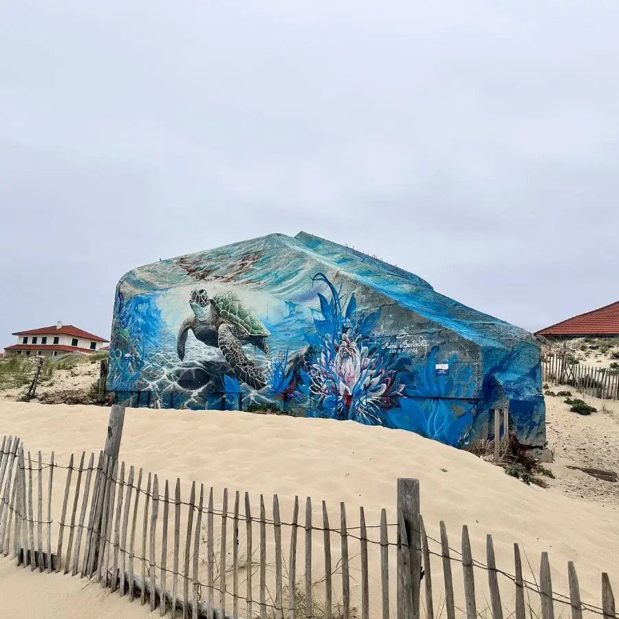 Bunkerkunst In Frankreich