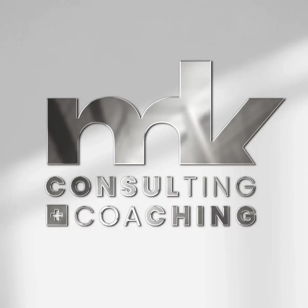 Logoentwicklung München - Metallschild - Markus Kirchner Consulching